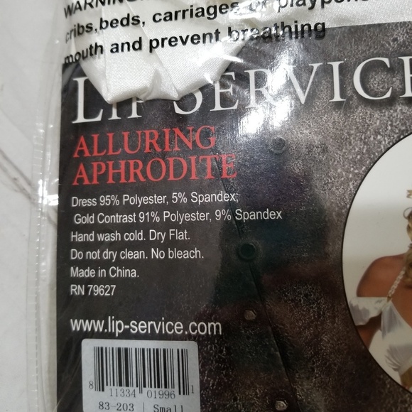 Women's Alluring Aphrodite Sexy Halloween Costume - Picture 5 of 5